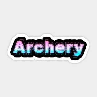 Archery Sticker